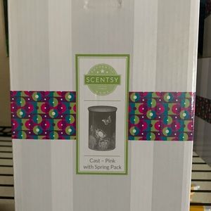 Scentsy Warmer Pink Cast